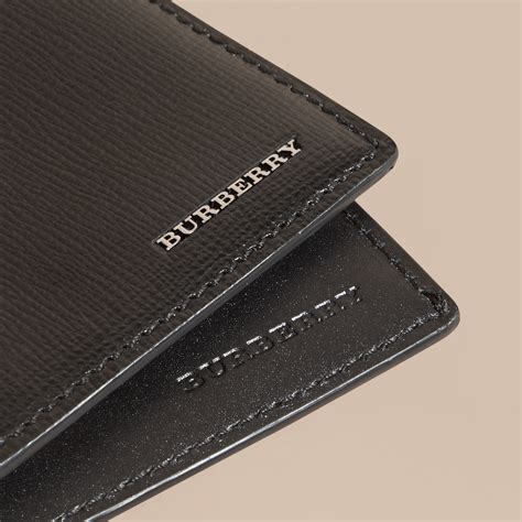 burberry london leather folding wallet|burberry leather bifold wallet.